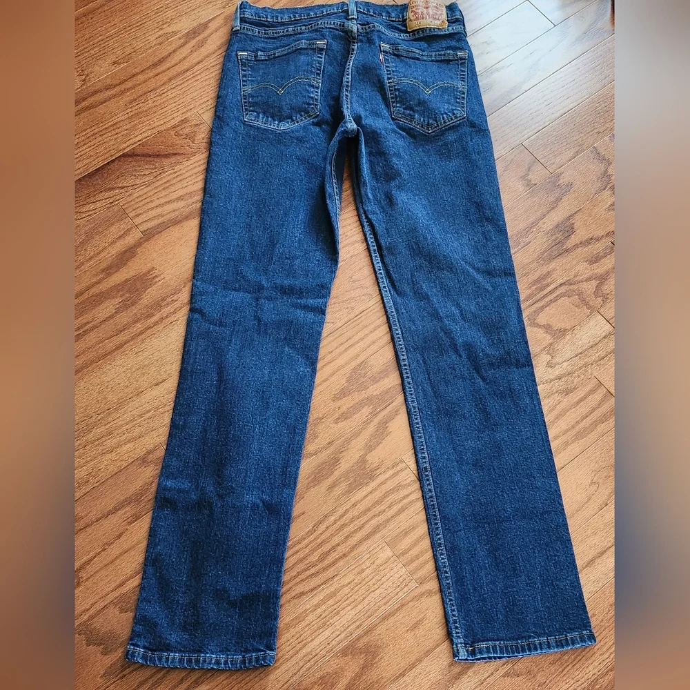 Levi's‎ 514 Men's Dark Wash Straight Leg Jeans Size 34x34